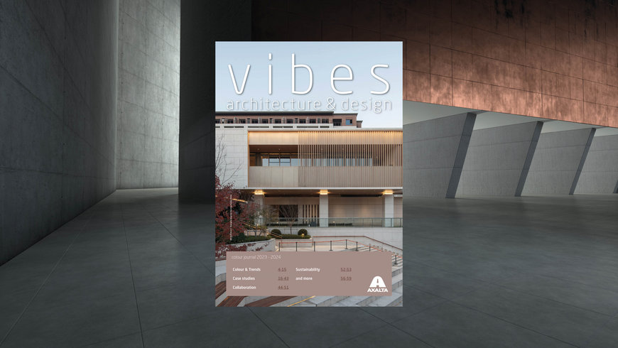 Axalta presenta Vibes, su publicación anual sobre colores para el sector de la arquitectura y el diseño